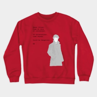 Sherlock Text Message Crewneck Sweatshirt